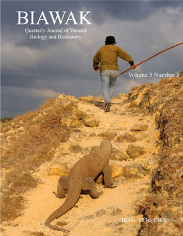 BIAWAK Quarterly Journal of Varanid Biology and Husbandry