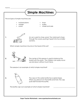 Identifying Simple Machines