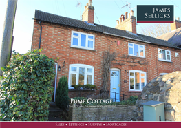 Pump Cottage 1 the Square,Thurnby, Leicestershire