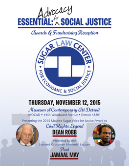 Essential: Social Justice Awards & Fundraising^ Reception