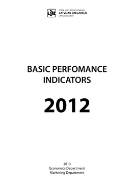 Basic Performance Indicators in 2012