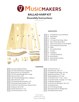 Assembly Instructions Updated February 2021