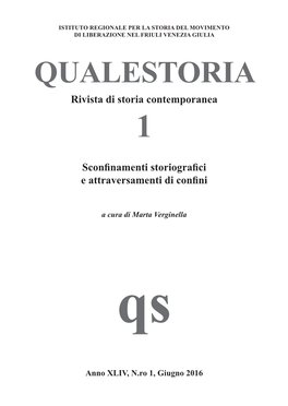 QUALESTORIA Rivista Di Storia Contemporanea 1