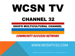 Wcsn Tv 32.1