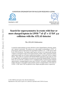 Search for Supersymmetry in Events with Four Or More Charged Leptons In