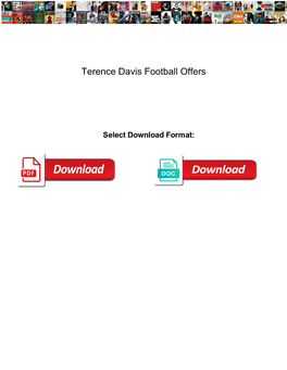 Terence Davis Football Offers