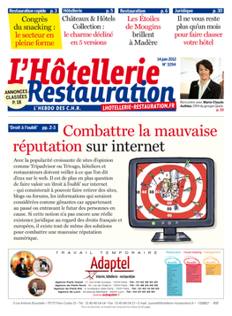 Lancement Du Blog Vivre La Restauration