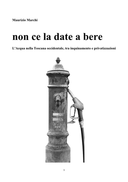 Non Ce La Date a Bere