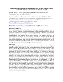 Enhancing Electrochemical Intermediate Solvation Through Electrolyte Anion Selection to Increase Nonaqueous Li‐O2 Battery Capacity