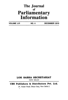 Parliamentary Information