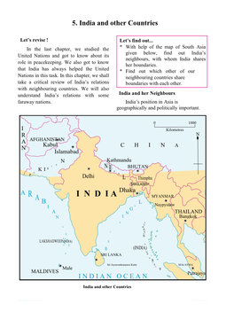 5. India and Other Countries