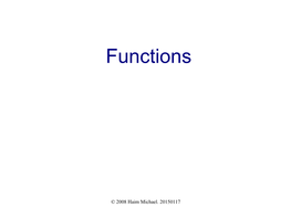 Scala Fundamentals, Functions