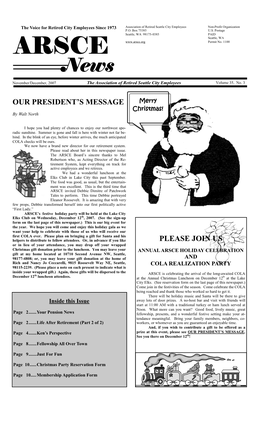 Nov.Dec. 07 ARSCE News