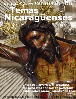 Revista De Nicaragüenses No. 126 –Octubre 2018 – ISSN 2164-4268