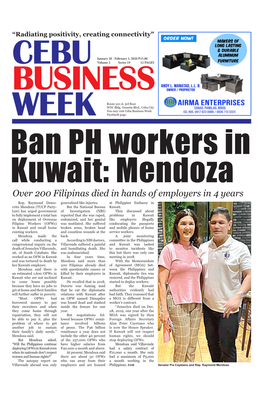 Over 200 Filipinas Died in Hands of Employers in 4 Years Rep