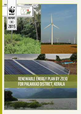 Renewable Energy Plan by 2030 for Palakkad District, Kerala
