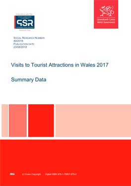 Visits to Tourist Attractions in Wales 2017
