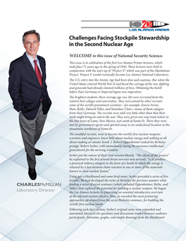 Challenges Facing Stockpile Stewardship in the Second Nuclear Age