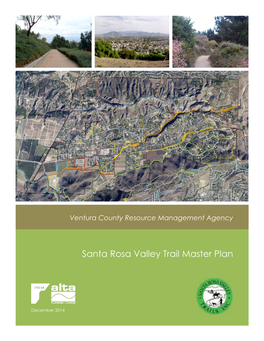Final Santa Rosa Valley Trail Master Plan