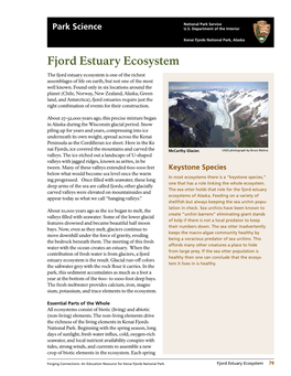 Fjord Estuary Ecosystem, Kenai Fjords National Park