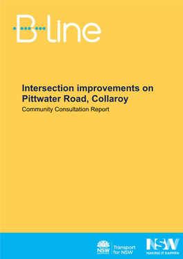 Intersection Improvements on Pittwater Road, Collaroy Community Consultation Report