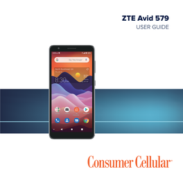 ZTE Avid 579 User Guide.Pdf