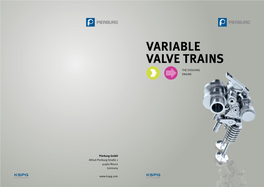 Variable Valve Trains