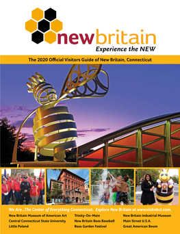 The 2020 Official Visitors Guide of New Britain, Connecticut