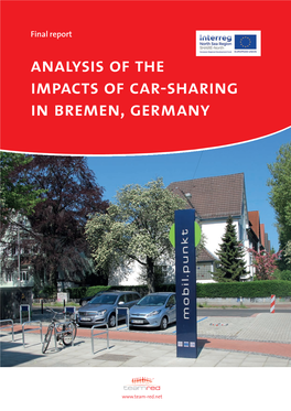 Analysis of the Impacts of Car-Sharing in Bremen, Germany