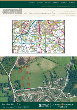 Land at Hurst Farm Clay Lane, Jacobs Well, Guildford GU4 7PF