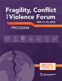 Fragility, Conflict Violence Forum