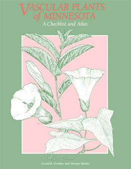 VASCULAR PLANTS of MINNESOTA a Checklist and Atlas