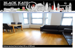 3 Bedroom Apartment Rent in Tooting £ 461 Pw (£1999