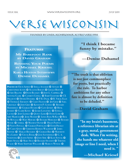 Verse WISCONSIN