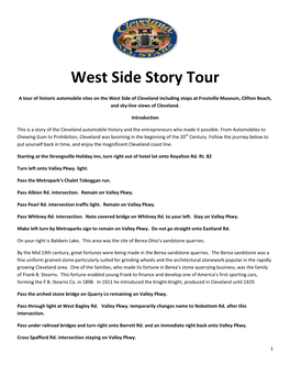West Side Story Tour