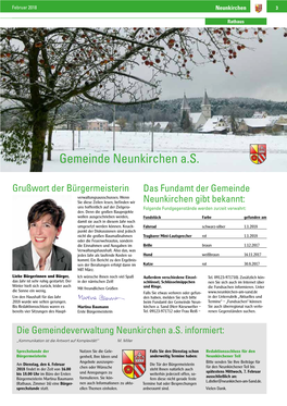 Gemeinde Neunkirchen A.S