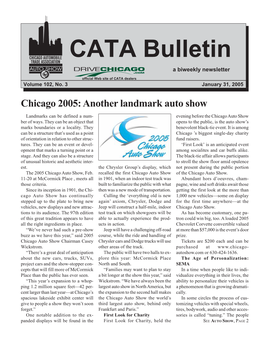 CATA Bulletin a Biweekly Newsletter