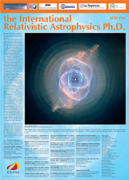 IRAP Phd Relativistic Astrophysics Ph.D