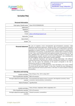 Download Curriculum Vitae