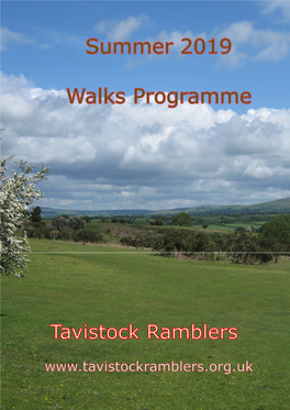 Summer 2019 Walks Programme with Adverts ROBOROUGH.Pub