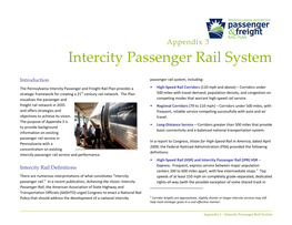 Intercity Passenger Rail System