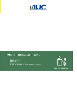 Transporte Urbano Sustentável