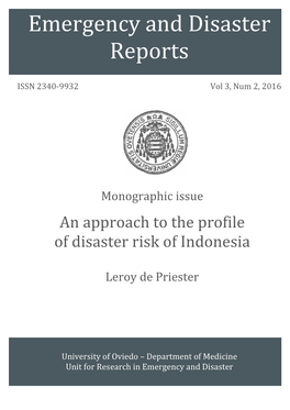 History of Disasters in Indonesia