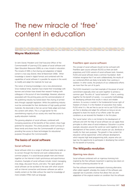 The New Miracle of ‘Free’ Content in Education