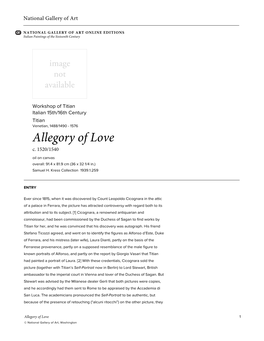 Allegory of Love C