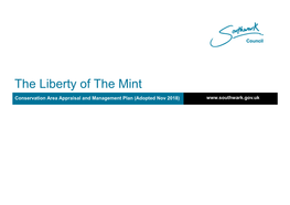 Liberty of the Mint Conservation Appraisal