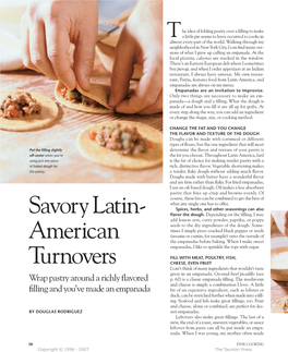 Savory Latin- American Turnovers