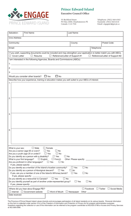 Download Engage PEI Application