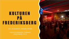 Kulturen På Frederiksberg