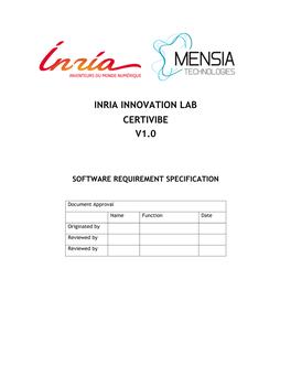 Software Requirement Specification